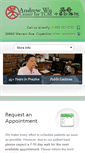 Mobile Screenshot of drandrewwu.com